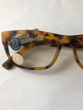 New Peepers Eco Tokyo Tortoise‎ Blue Light Filter Glasses